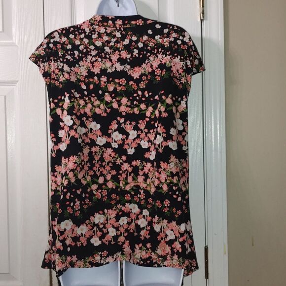 Worthington Woman floral print sleeveless top Sz 2X - Picture 4 of 5